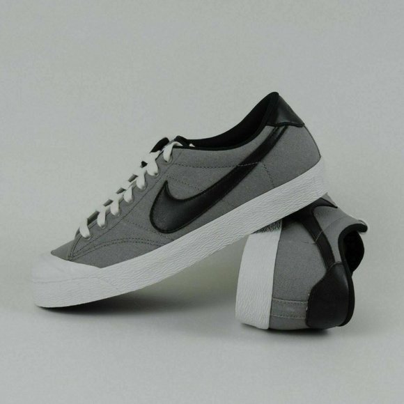Nike Other - Nike Court 6.0 Canvas Mens Shoes Canvas Grey